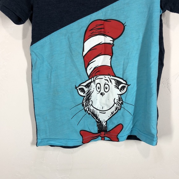 Dr. Seuss Cat in the Hat tee size 5T - Picture 3 of 6